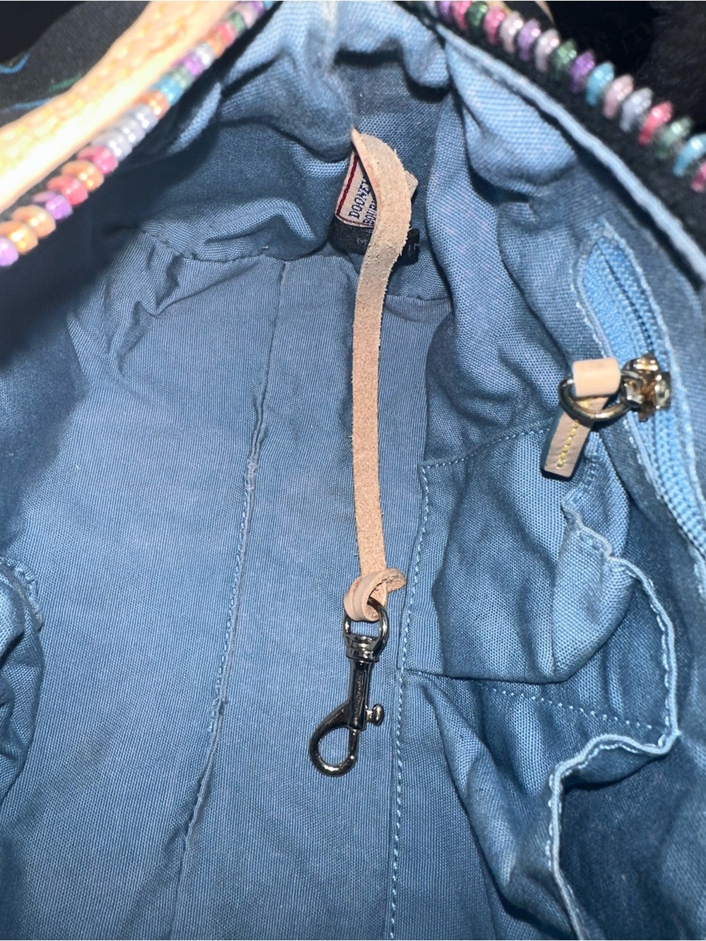 Dooney & Bourke Rainbow Monogram Barrel “It” Bag - Picture 13 of 15